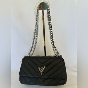 Beautiful Black Valentino Orlandi Quilted Crossbody! $279 MSRP